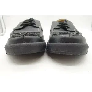 Dr Comfort Patrick Black Leather Dress Casual Lace Up Loafers Shoes Men\'s 8 M Dr. Comfort Patrick Boat Shoe - Men main image 3